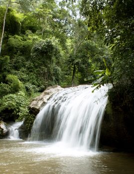 Thailand Chiang Mai Mae Sa Waterfalls nature