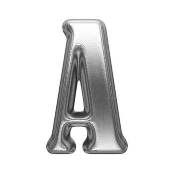 isolated metal figure