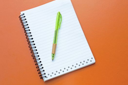 Journal task. A reading record check cut red background.