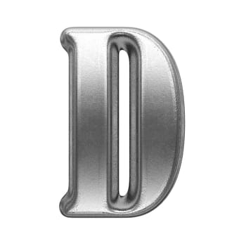 isolated metal figure