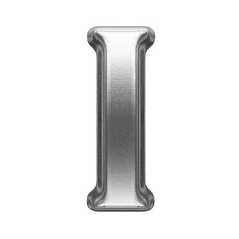 isolated metal figure