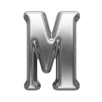isolated metal figure