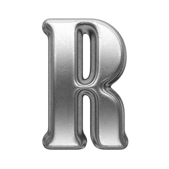 isolated metal figure