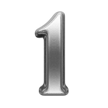 isolated metal figure