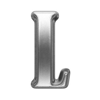 isolated metal figure