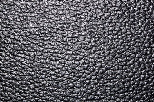 Black leather background or texture leather texture.