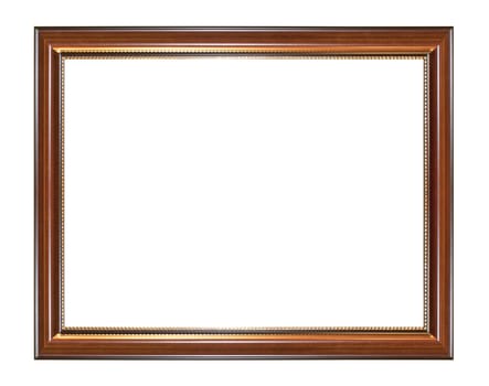 Old Antique Black  frame Isolated Decorative Carved Wood Stand Antique Black  Frame Isolated On White Background