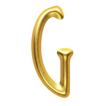 isolated golden figure