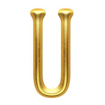 isolated golden figure