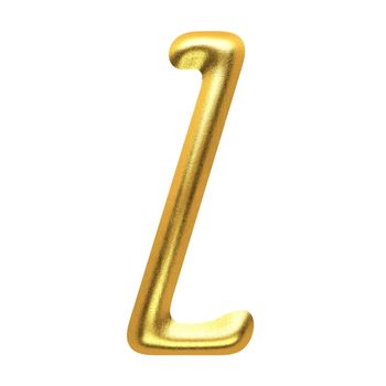 isolated golden figure