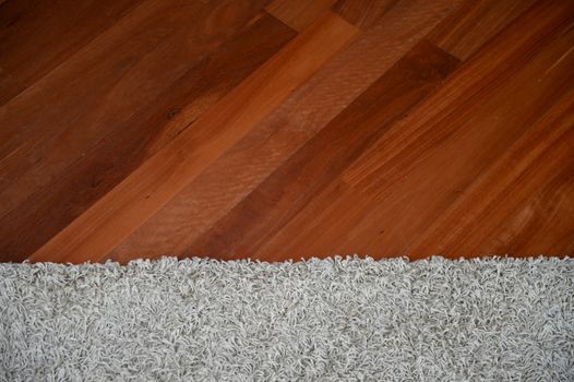 A floor rug isolated on a plain background