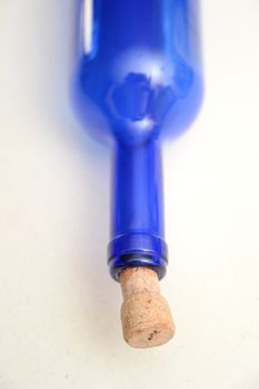 A water bottle against a white background