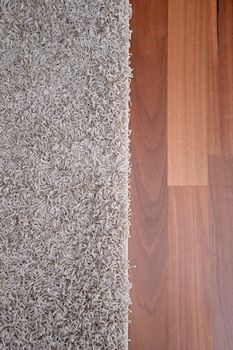 A floor rug isolated on a plain background
