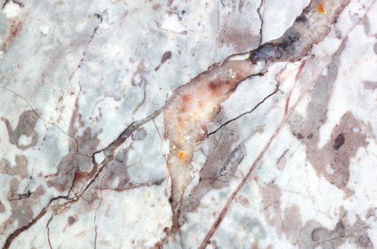 Surface Of The Marble With Brown Tint