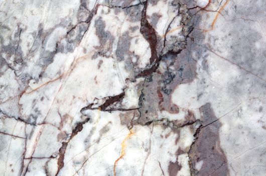 Surface Of The Marble With Brown Tint