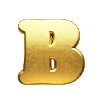 isolated golden figure