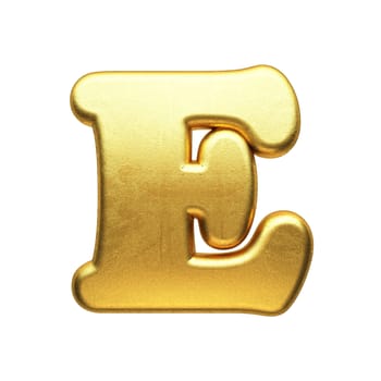 isolated golden figure