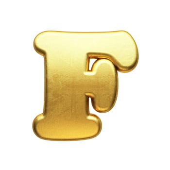 isolated golden figure