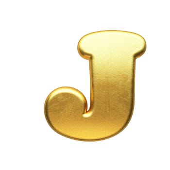 isolated golden figure