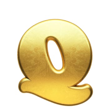 isolated golden figure
