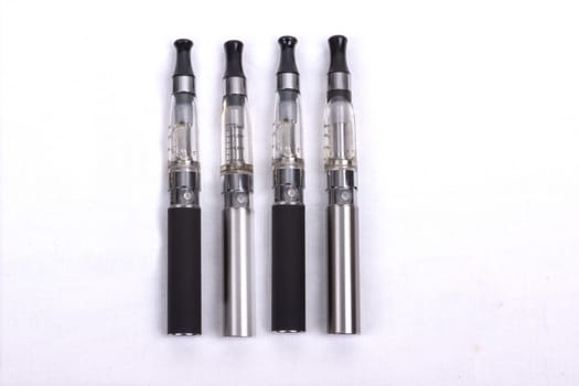 Electronic cigarettes isolated on white background
