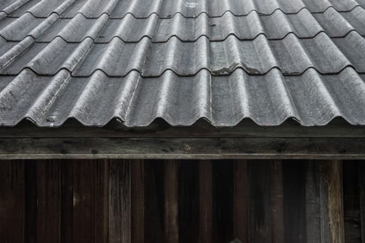 Roof tiles of home in the country of Thailand.
