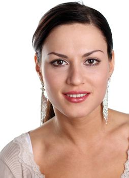 Portrait of beautiful woman