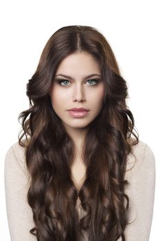 Portrait of beautiful woman