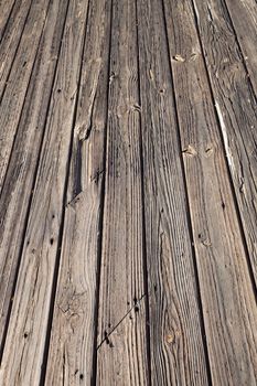 The old wooden floor texture