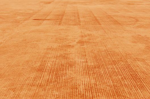 Orange concrete sidewalk stone  texture  , cement background , 