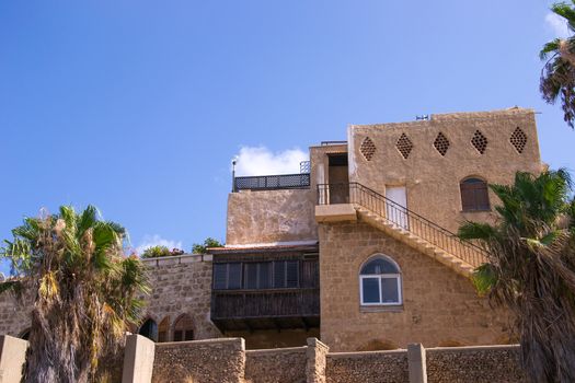 Old stone house .Historic part of Yaffo