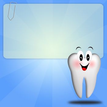 Dental care with tooth