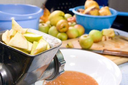 Preparing marmalade