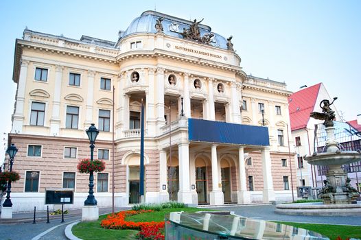 Slovak National Theatre in Bratislava, Slovakia.  It was founded in 1920.