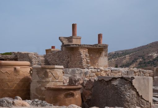 Knossos, also known as Labyrinth, or Knossos Palace, is the largest Bronze Age archaeological site on Crete.