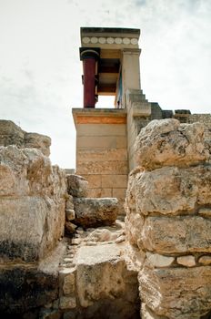 Knossos, also known as Labyrinth, or Knossos Palace, is the largest Bronze Age archaeological site on Crete.