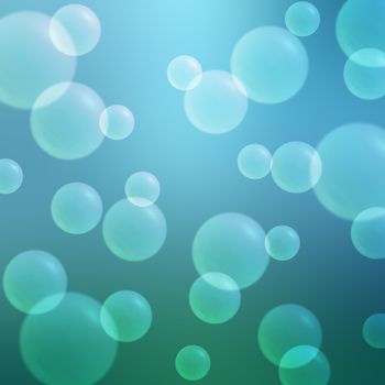 abstract background with bubbles