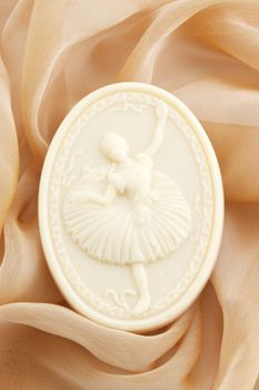 Soap with the image of the dancing ballerina