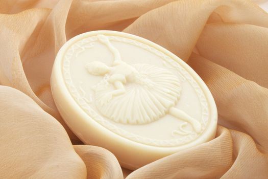 Soap with the image of the dancing ballerina