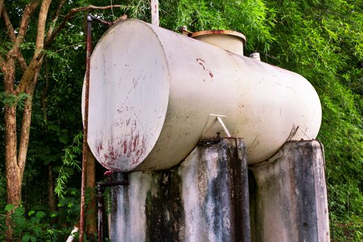 To store water in the rainy season small