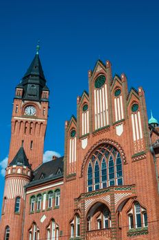 famous old Townhall of Koepenick in Berlin