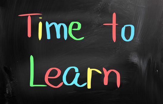 Time To Learn Concept