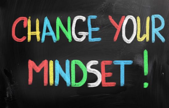 Change Your Mindset Concept