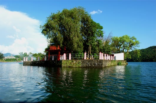 Pokhara Nepal Fewa Lake 