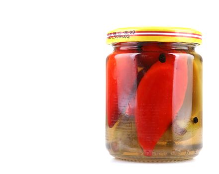 Pickles Isolated On White Background