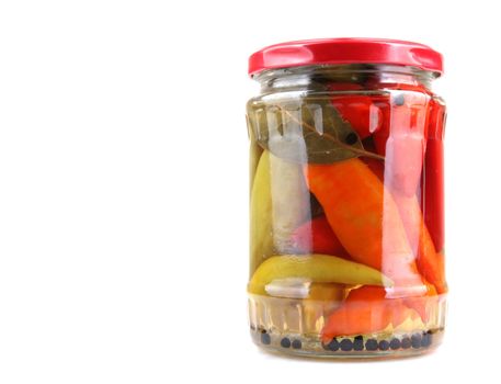 Pickles Isolated On White Background