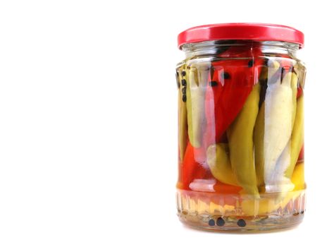 Pickles Isolated On White Background