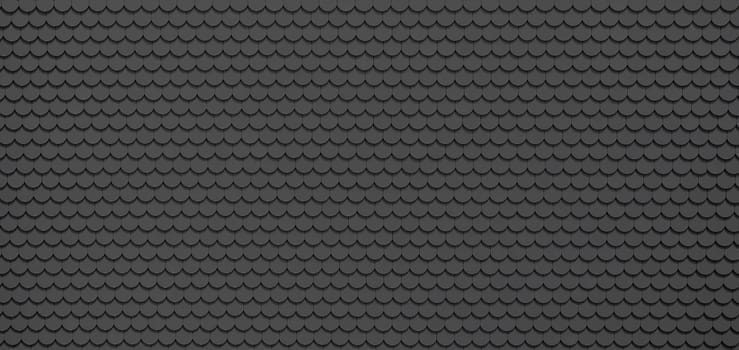 Black / grey roof tiles, architecture background