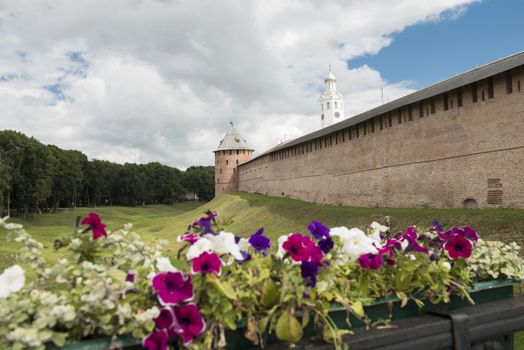 The heart of Veliky Novgorod has always been the Kremlin, or Detinets, as they called it in old times. The building of Novgorod fortress is first mentioned in chronicles around 1044. For centuries the Kremlin functioned as an administrative, civic and religious center of Novgorod Land.