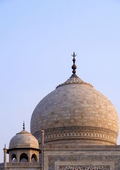 Overview of the Taj Mahal, Agra, India